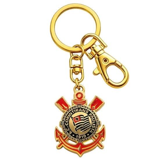 CHAVEIRO CORINTHIANS METAL ESCUDO 