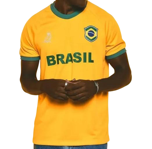 CAMISETA BRASIL CHEIRO AMR/VRD MASC 