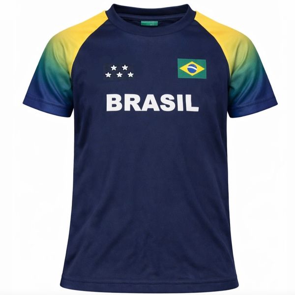 CAMISETA BRASIL AMAZÔNICA MAR INF 