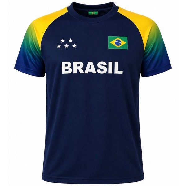 CAMISETA BRASIL AMAZÔNICA MAR MASC 