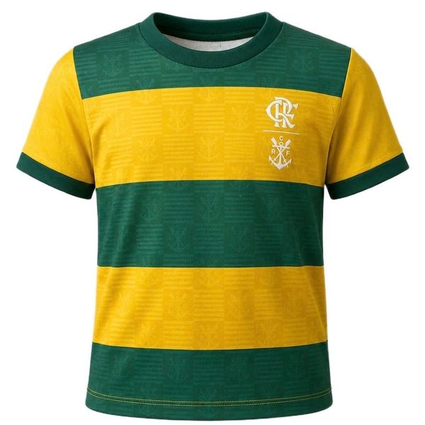 CAMISETA FLAMENGO PAIRAR AMR/VRD INF 