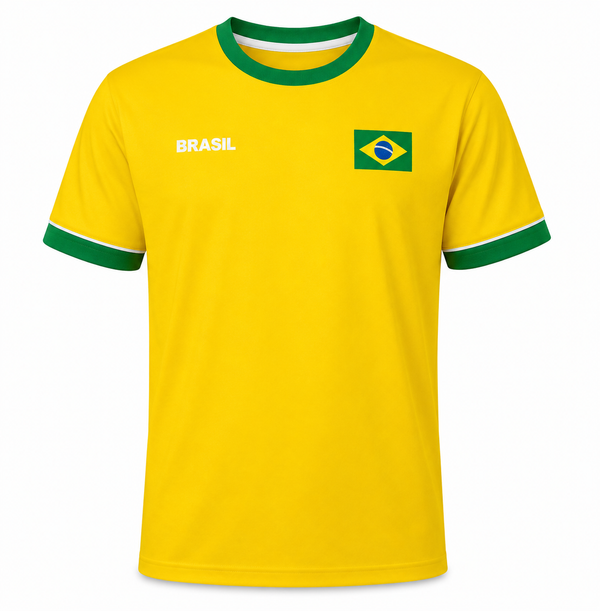 CAMISETA BRASIL SAGA AMR MASC