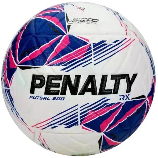 BOLA FUTSAL PENALTY RX 500 XXVI BCO/AZ/RS