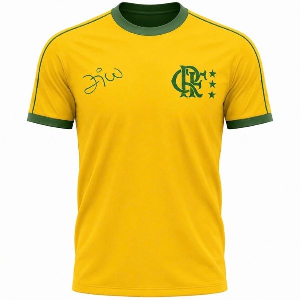 CAMISETA FLAMENGO DESTINO ZICO 86 AMR MASC 