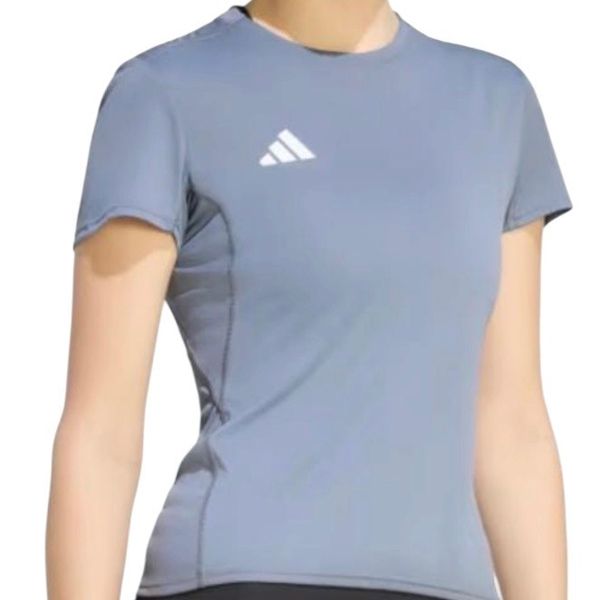 CAMISETA ADIDAS ADIZERO E TEE CNZ FEM 