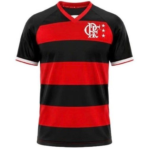 CAMISETA FLAMENGO TRADIÇÃO VRM/PTO MASC 
