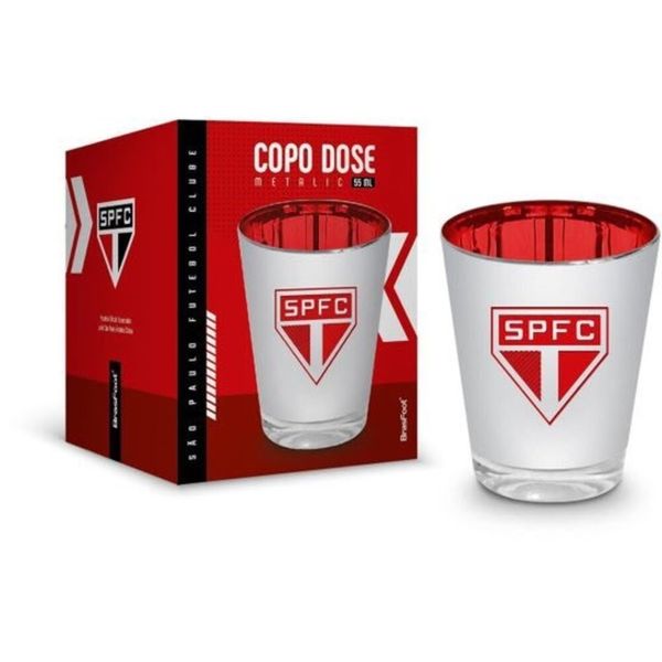 COPO SÃO PAULO DOSE METALIC 55ML 