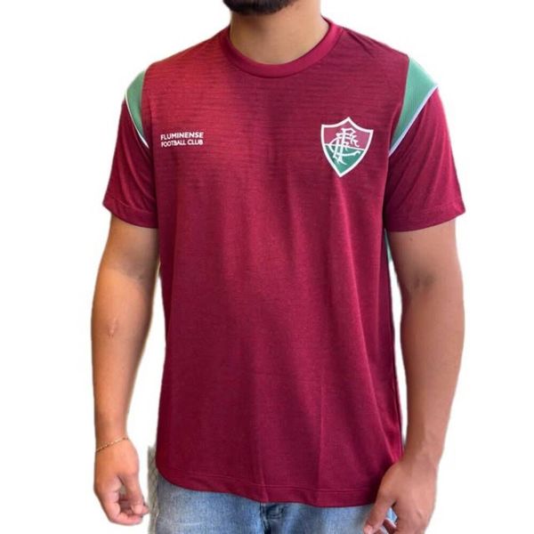 CAMISETA FLUMINENSE TOADA MESCLA VINHO MASC