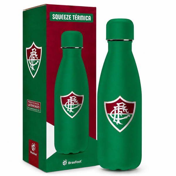 GARRAFA FLUMINENSE TÉRMICA METAL NEO 500ML