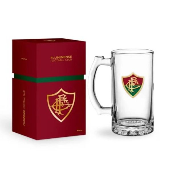 CANECA VIDRO BERLIM IRON FLUMINENSE  480ML 