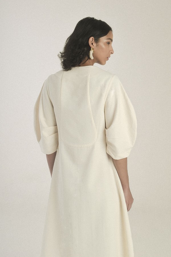 Foto do produto Vestido Bolero Off-white