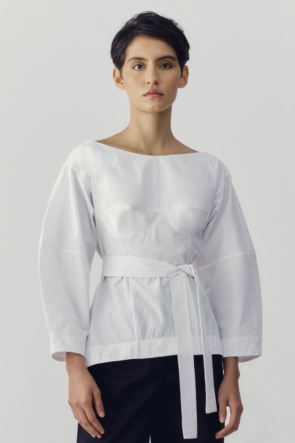 Foto do produto Blusa Alva - Branca