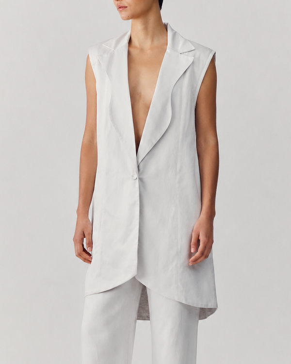 Foto do produto Colete Lança - Off-white acizentado