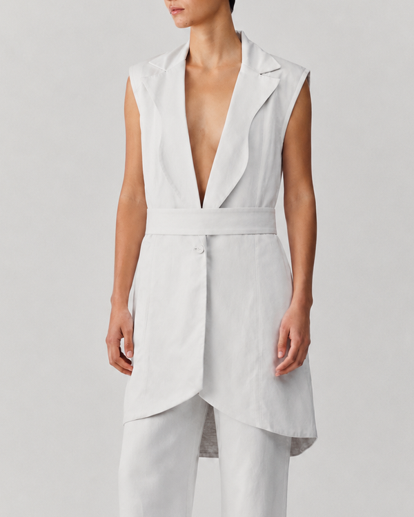 Foto do produto Colete Lança - Off-white acizentado