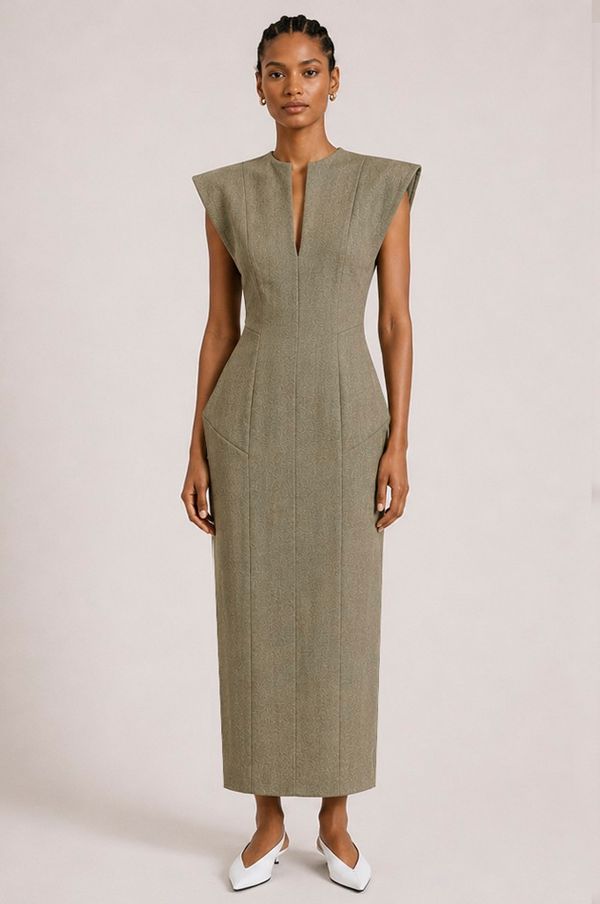 Foto do produto VESTIDO CATU - VERDE SÁLVIA