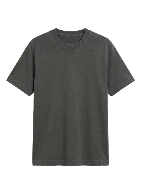 CAMISETA BÁSICA TUBULAR - CHUMBO