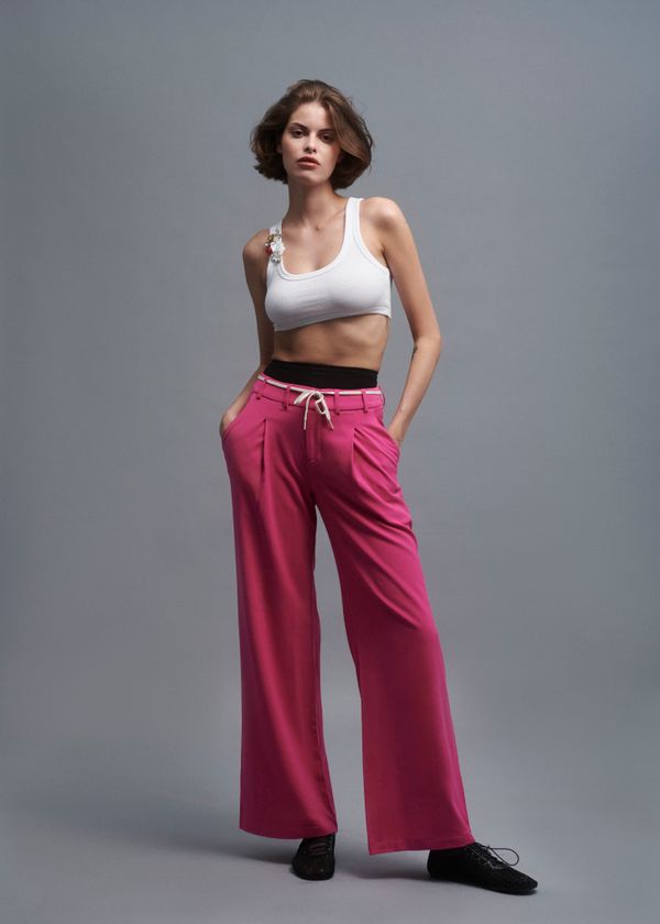 Calça de alfaiataria Ed.#2 - Rosa