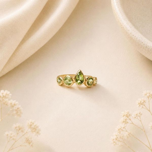 Anel Merci - Peridoto