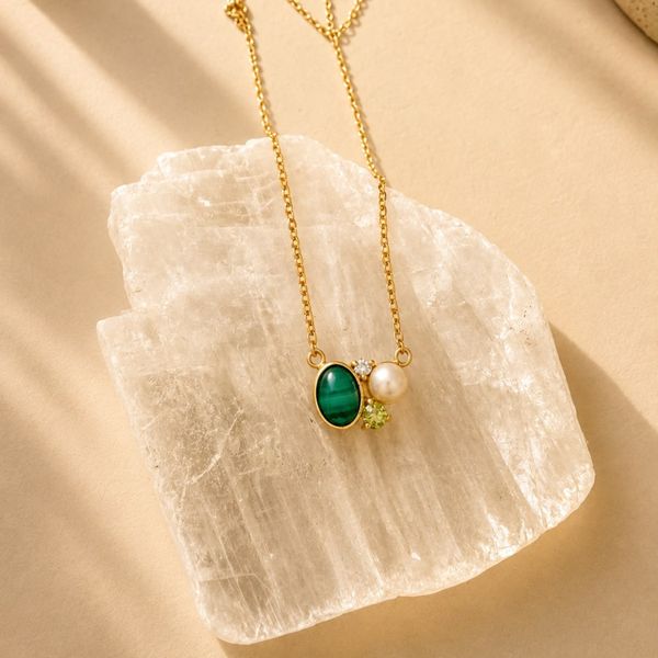 Colar Ariel - Peridoto 