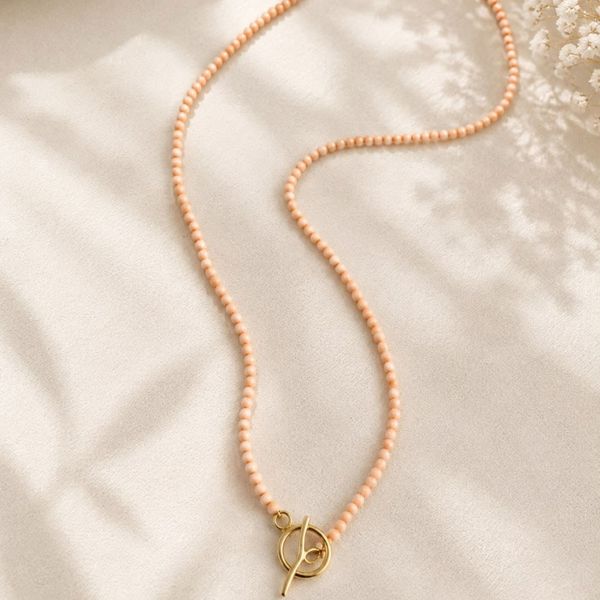 Colar Valentine - Coral 