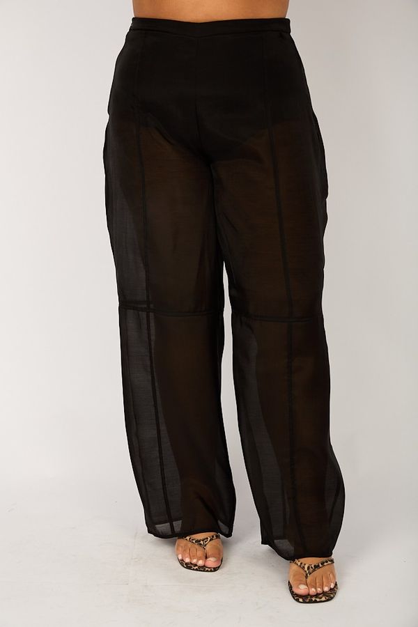 Foto do produto CALÇA ORGANZA FADE - PRETO
