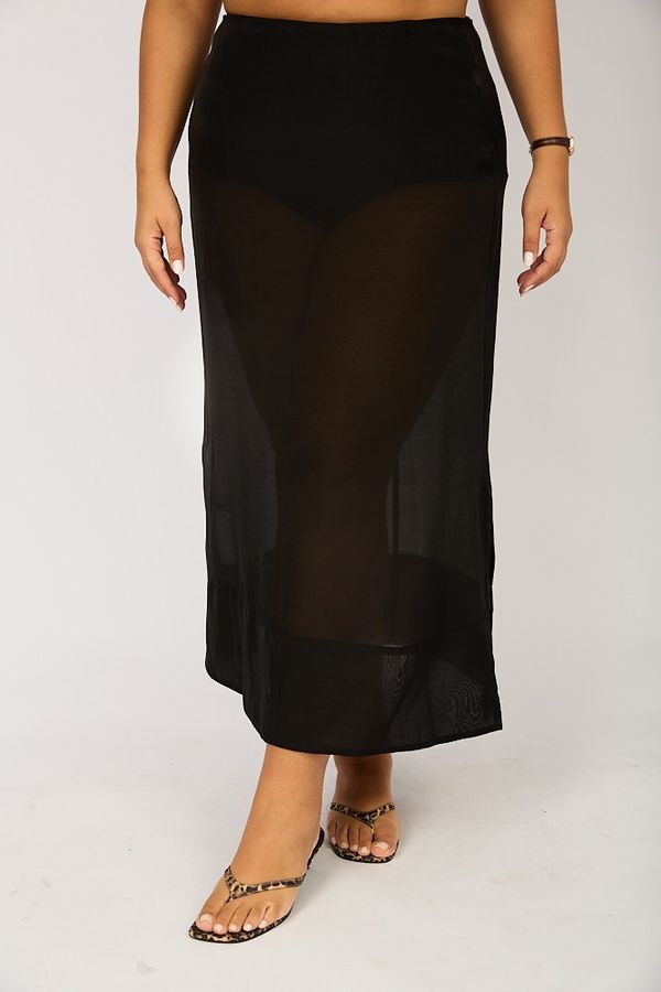 Foto do produto SAIA ORGANZA FADE - PRETO