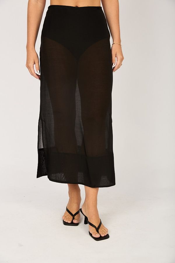 Foto do produto SAIA ORGANZA FADE - PRETO