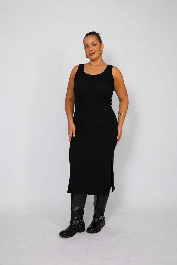 Foto do produto VESTIDO BOSTON MIDI - PRETO