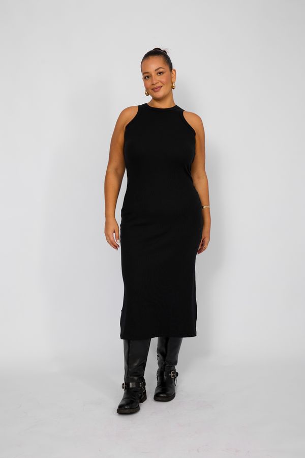 Foto do produto VESTIDO CHICAGO MIDI - PRETO