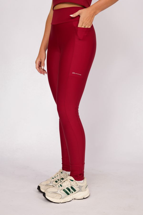 Foto do produto LEGGING COM BOLSO - CEREJA
