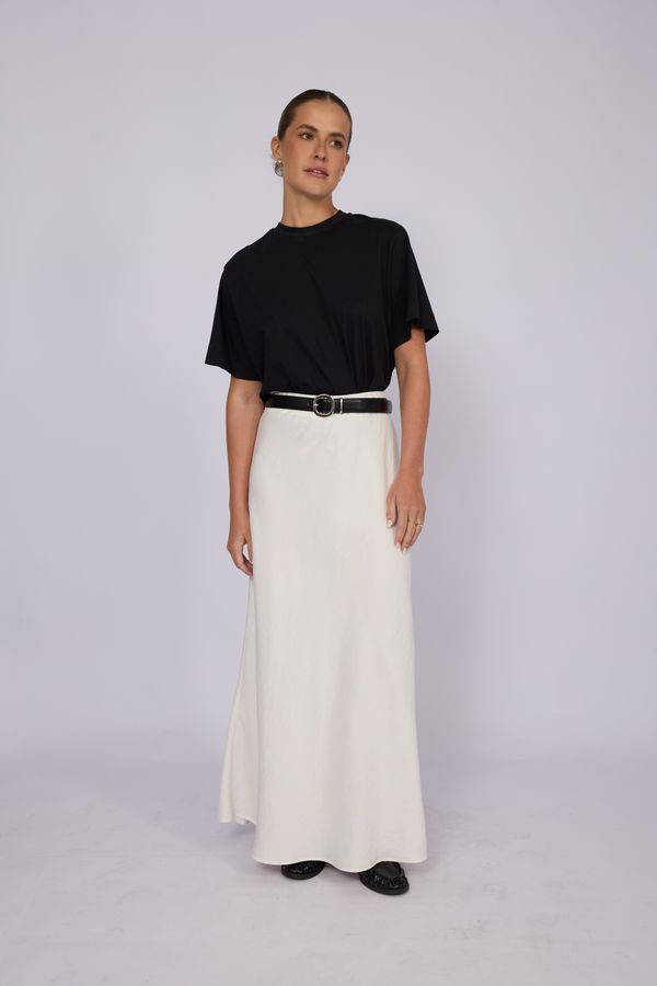 Foto do produto SAIA LONDRES LONGA - OFF WHITE