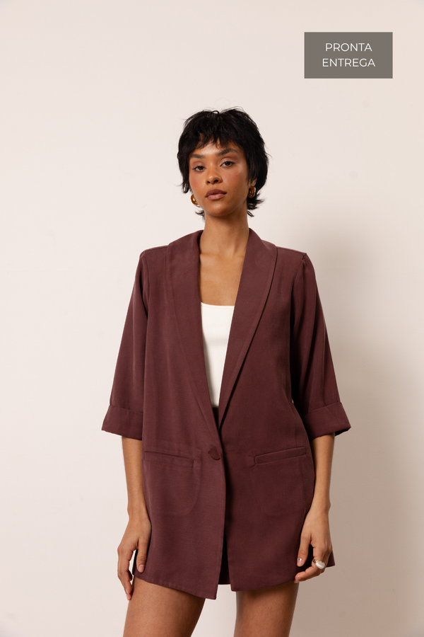 Foto do produto BLAZER ORIGEM - BERINJELA