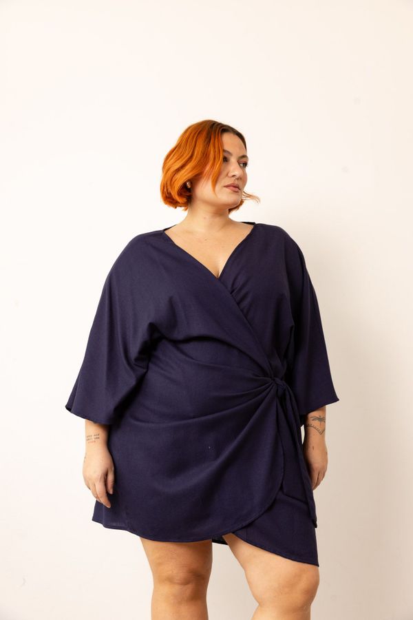Foto do produto VESTIDO GOSSIP - AZUL PROFUNDO
