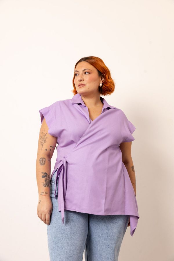 Foto do produto BLUSA ALMA - LILÁS