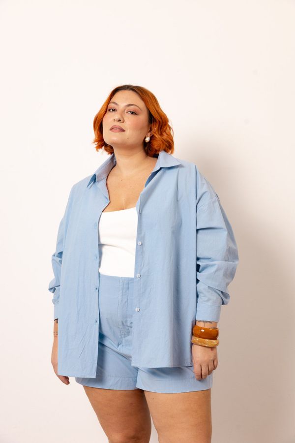 Foto do produto CAMISA VERSO - AZUL SERENO