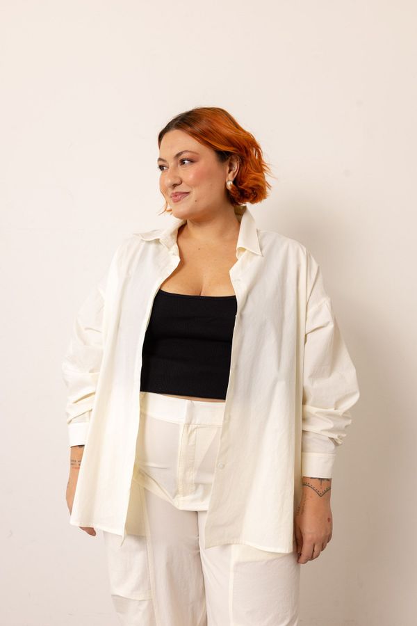 Foto do produto CAMISA VERSO - OFF WHITE