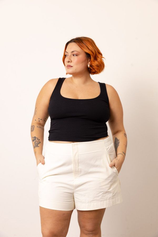 Foto do produto SHORTS VERSO - OFF WHITE