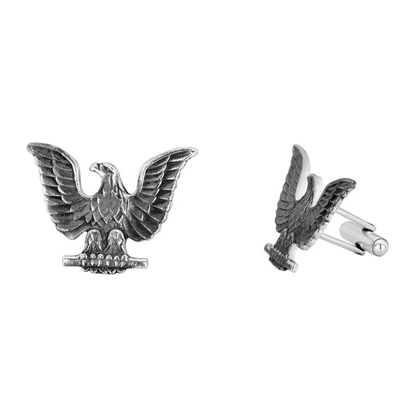 Abotoadura - Eagle 100% Prata | Cufflinks - Eagle 100% Silver