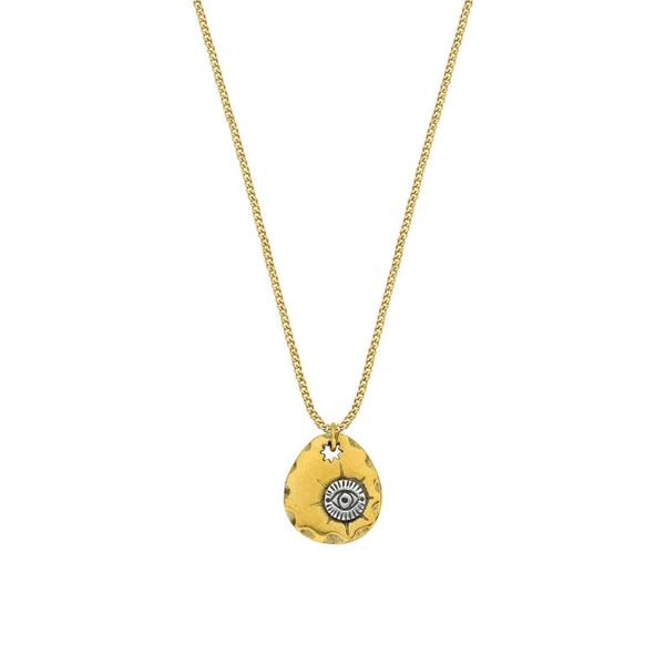 Pingente - Symbol  Eye 95% Latão | Pendant - Symbol Eye 95% Brass