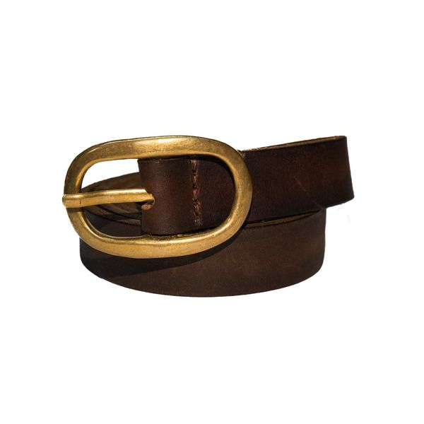 Cinto Native Dark Brown / Latão | Belt – Native Dark Brown / Brass