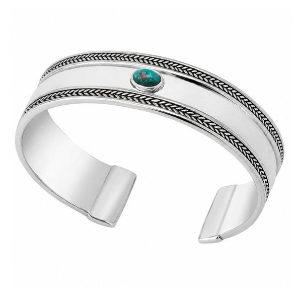 Bracelete - Akola / Prata & Turquesa | Bracelet - Akola / Silver & Turquoise