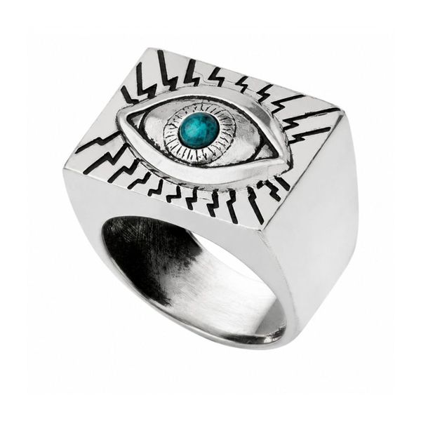 Anel - Road Vision / Prata & Turquesa | Ring - Road Vision / Silver & Turquoise