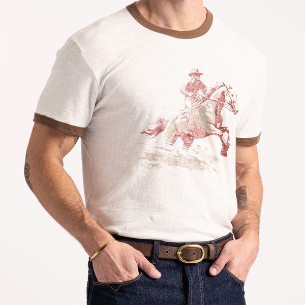 Camiseta Cotton Fine Lone Rider Liberty