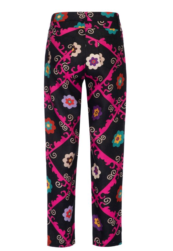 Foto do produto CALÇA BOYFRIEND ESTAMPADO LINHO