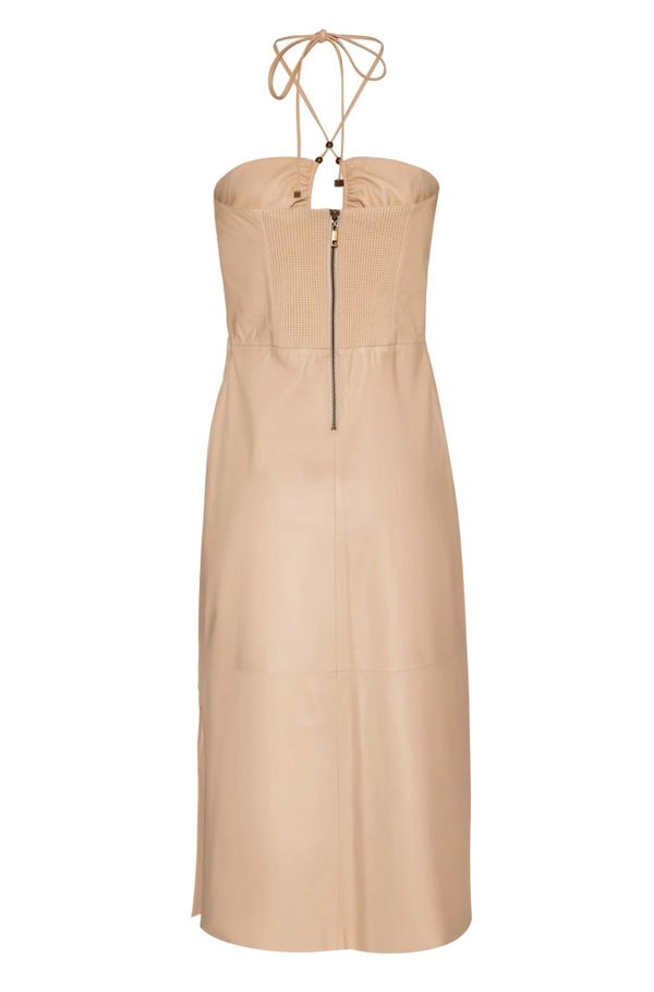 Foto do produto VESTIDO SERRES MIDI COURO