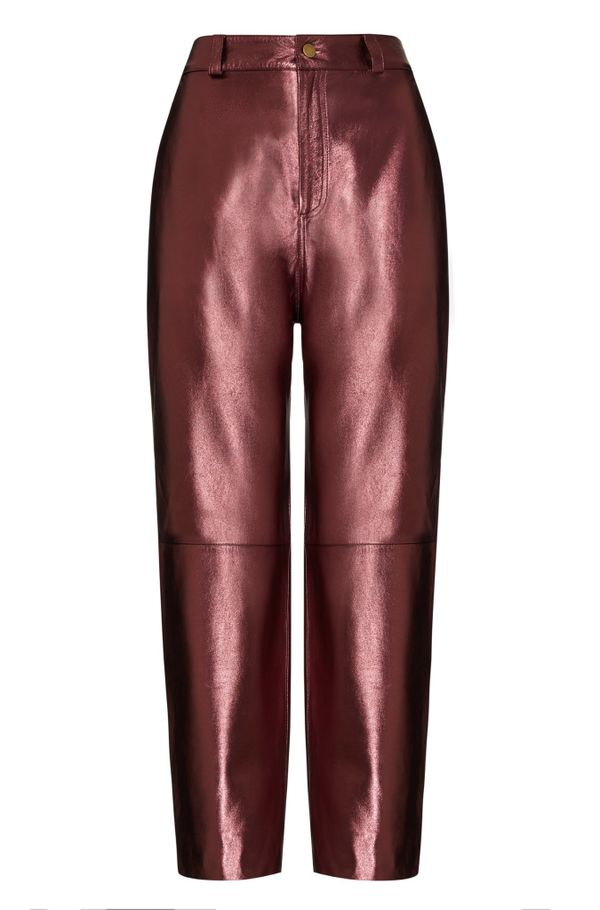 Foto do produto CALÇA PENELOPE COURO METALIZADO