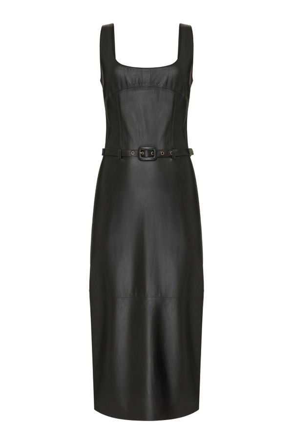 Foto do produto VESTIDO MARILIA COURO