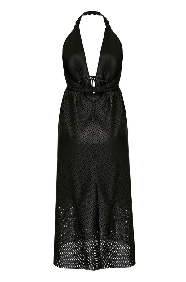 Foto do produto VESTIDO MARGOT PERFUROS COURO