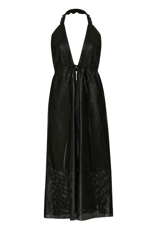 Foto do produto VESTIDO MARGOT PERFUROS COURO