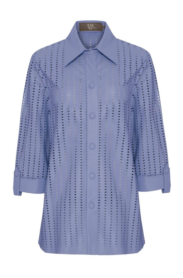 Foto do produto CAMISA JULIA PERFUROS COURO